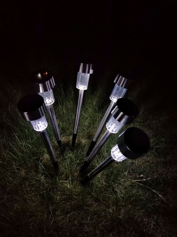 24Pcs 5W Tulip Shape Solar Powered LED Lamp