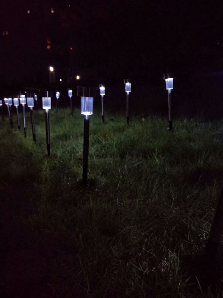 24Pcs 5W Tulip Shape Solar Powered LED Lamp