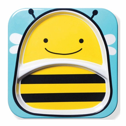 Zoo Divided Plate - Bee