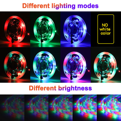 16.4ft/5M 300LED RGB Muliticolor Changing Flexible LED Rope